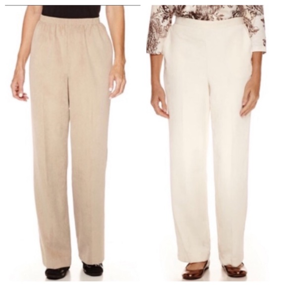 alfred dunner pants corduroy